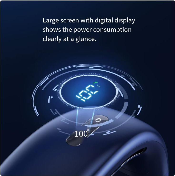 Ventilator Portabil pentru Gât 10000mAh | USB Reîncărcabil, 3 Viteze