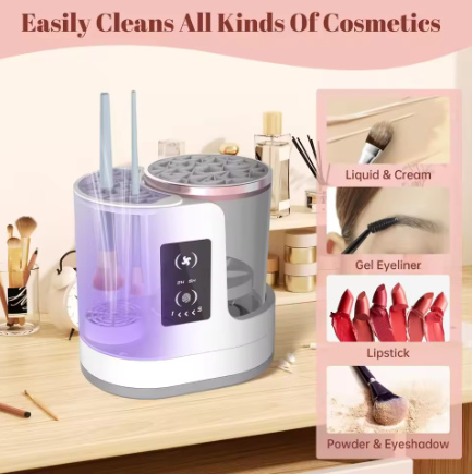 Dispozitiv Profesional Curățare Pensule Make-up USB
