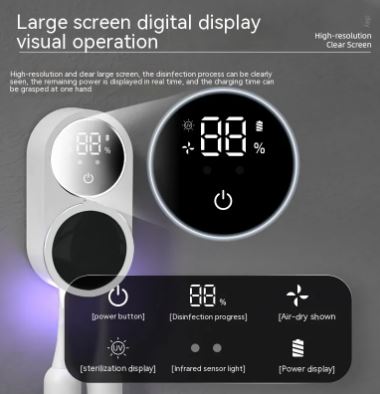 Sterilizator Periuțe de Dinți Smart cu Purificare 24/7