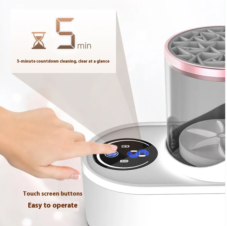 Dispozitiv Profesional Curățare Pensule Make-up USB